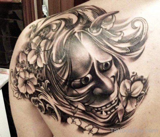 Devil Mask Tattoo