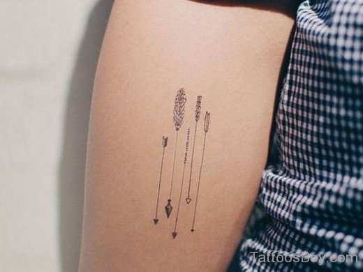 Elegant Arrow Tattoo 
