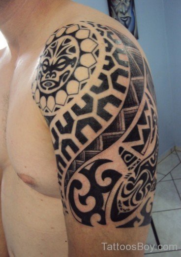 Maori Tribal Tattoo Design