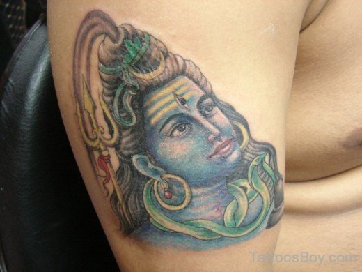 Elegant Shiva Tattoo-TB123