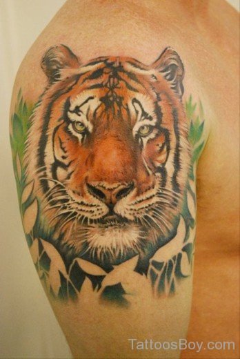 Elegant Tiger Tattoo-Tb114