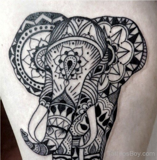 Elephnat Tattoo-TB1042