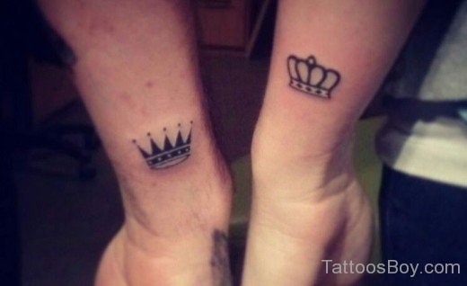 Fantastic Crown Tattoo Design-TB1437