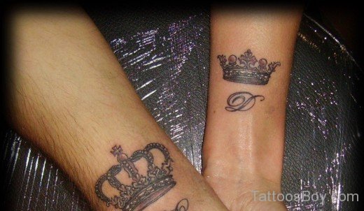 Fantastic Crown Tattoo-TB1092