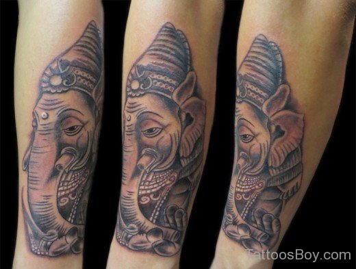Fantastic Ganesha Tattoo 54.-TB1042