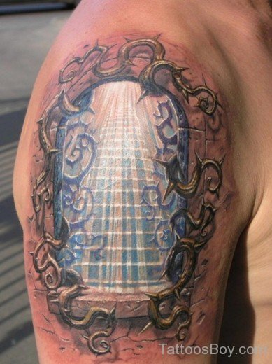 Fantastic Half Sleeve Tattoo-TB14059