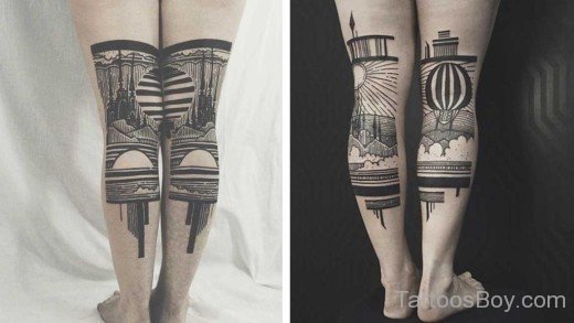 Fantastic Leg Tattoo