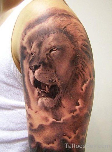 Fantastic Lion Tattoo-TB1036