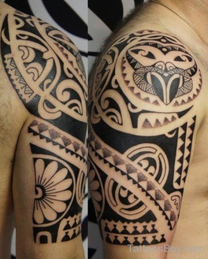 Maori Tribal Tattoo Design 7-TB1060