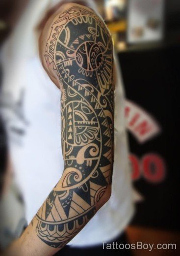 Fantastic Maori Tribal Tattoo Design-TB1061