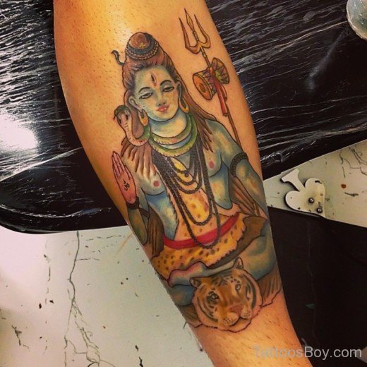 Fantastic Shiva Tattoo On Arm-TB126