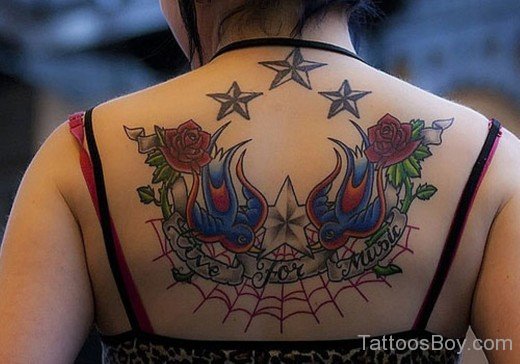 Fantastic Spiderweb Tattoos Design For Women