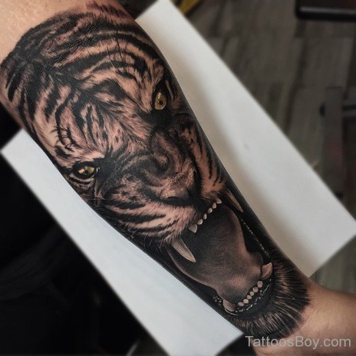 Fantastic Tiger Tattoo-Tb115