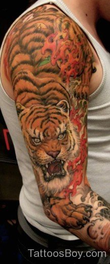 Fantstic Tiger Tattoo