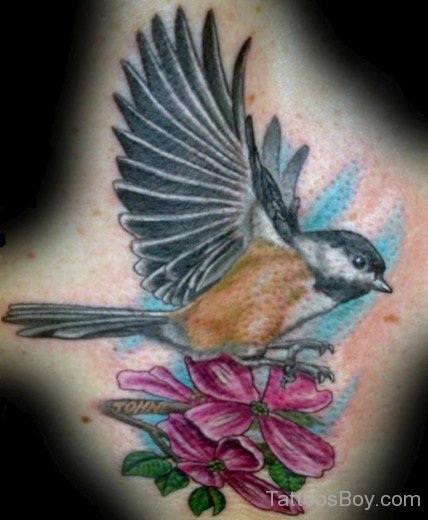 Flying Sparrow Tattoo-Tb1058