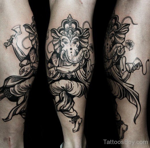 Ganesha Tattoo 4-TB1060