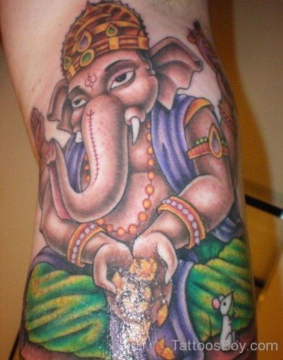 Ganesha Tattoo 77-TB1063