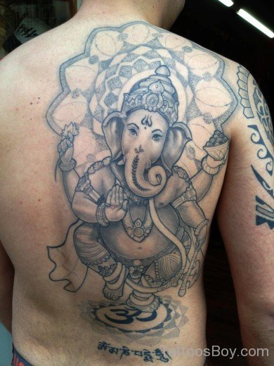 Awful Ganesha Tattoo