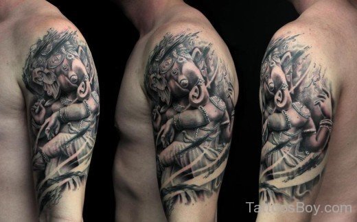 God Ganesha Tattoo Designs-TB1135