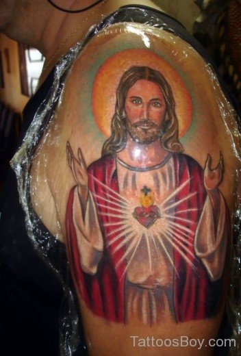 Graceful Jesus Tattoo