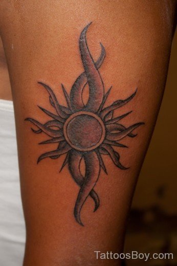 Sun Tattoo Design