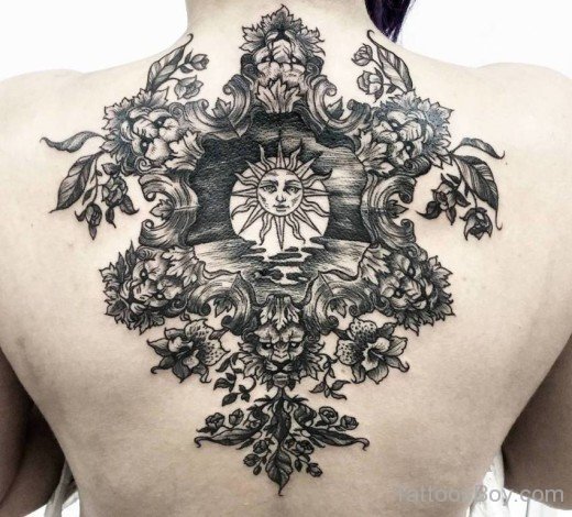 Awesome Sun Tattoo-TB1036