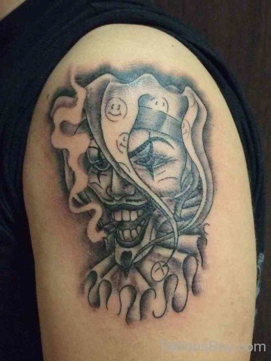 Groovy Mask Tattoo-TB1067