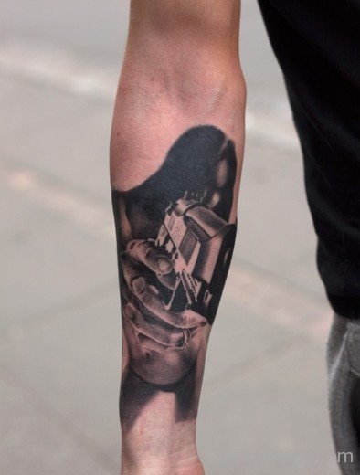 Gun Tattoo 