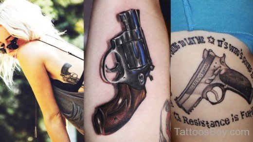 Gun Tattoo