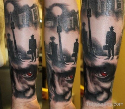 Hannibal Horror Tattoo