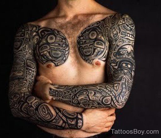 Hawaiian Tribal Tattoo-TB1072