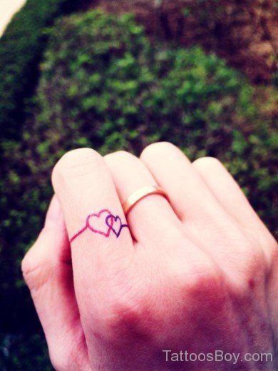Heart Ring Tattoo