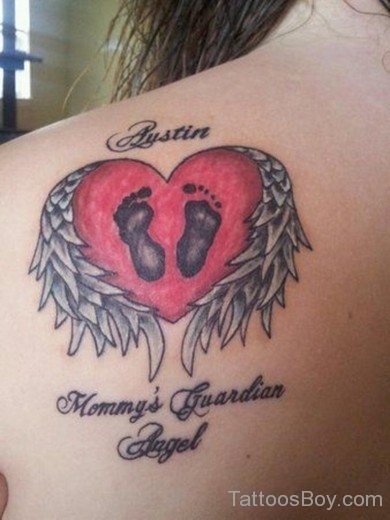 Heart Tattoo On Back