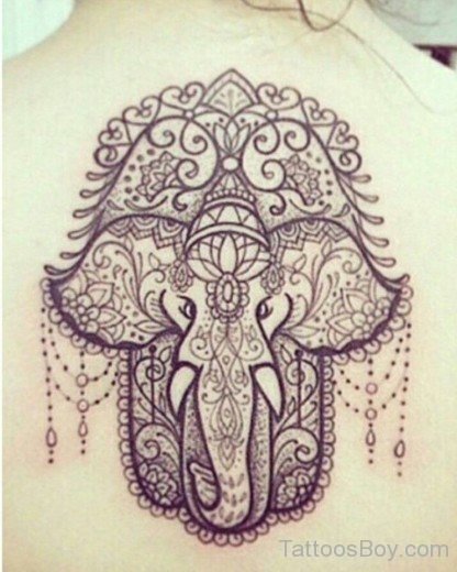 Henna Ganesha Tattoo-TB1149