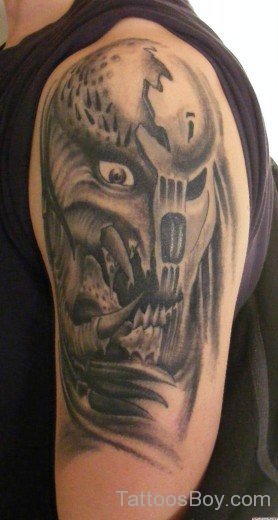 Horror Alian Tattoo-TB1026