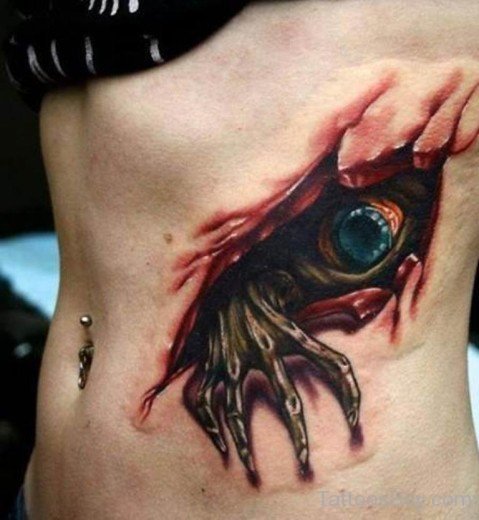 Horror Eye Tattoo-TB1029