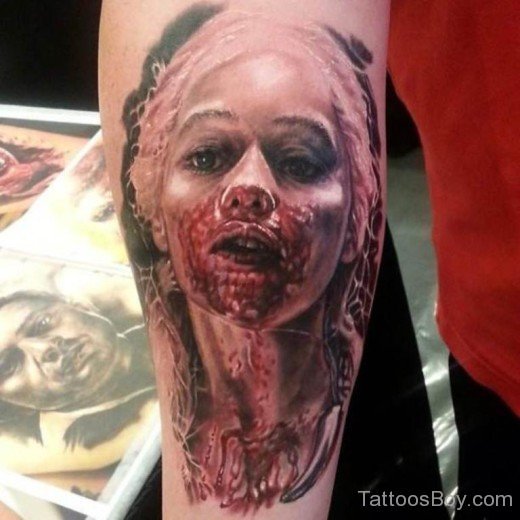 Horror Woman Tattoo-TB1081