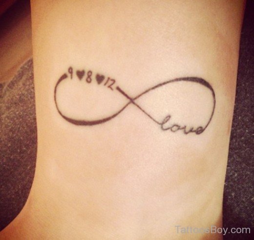 Infinity Love Tattoo