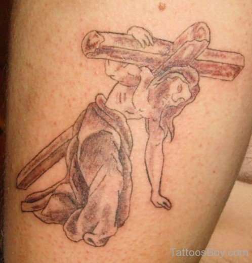 Graceful Jesus Tattoo 