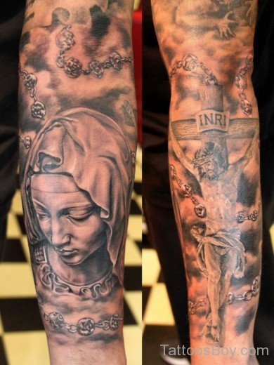 Jesus Tattoo On Arm 