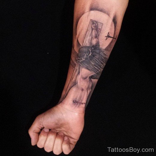 Jesus Tattoo Design On Wrist 5-TB14115