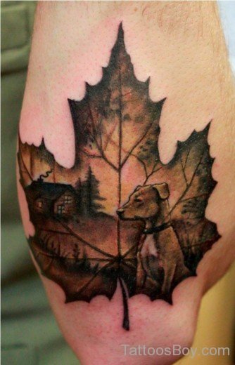 Leaf Tattoo 