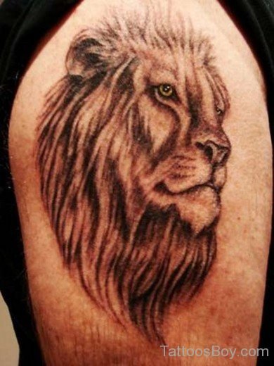 Lion  Face Tattoo 7-TB1053