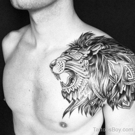 Lion Tattoo 7-TB1070