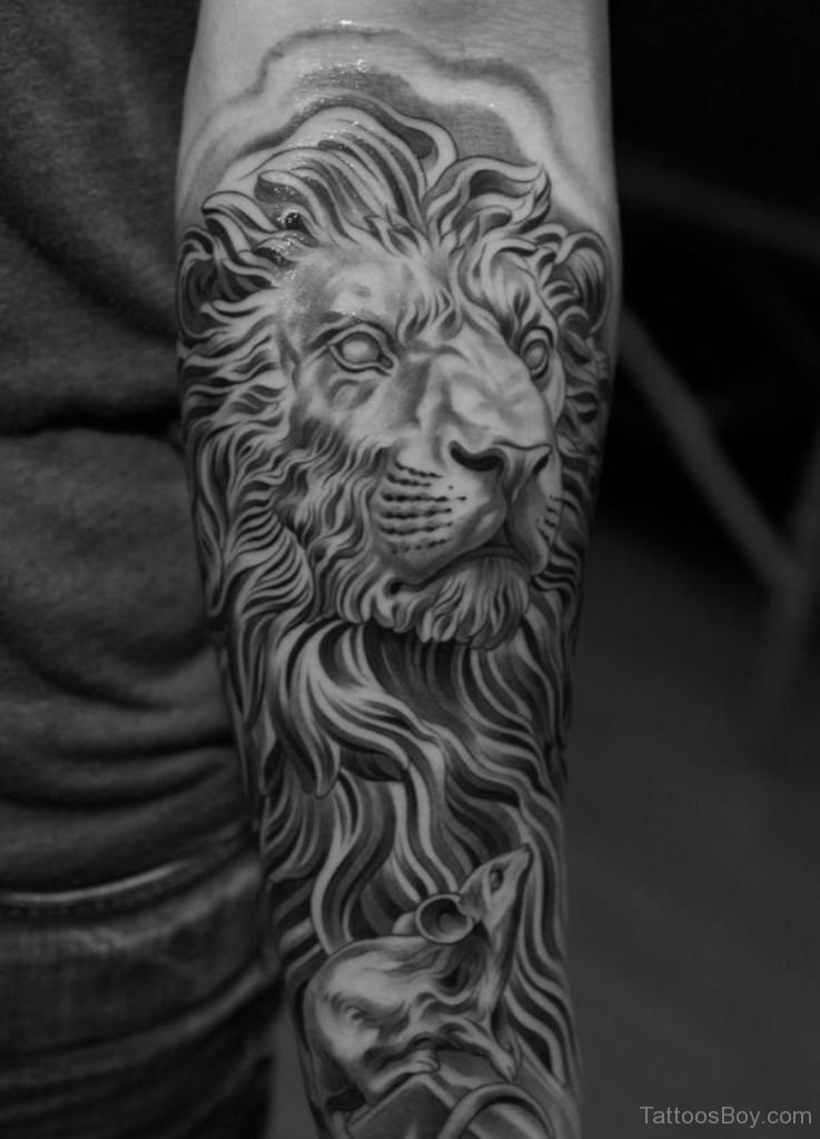 Lion Tattoo On Arm | Tattoo Designs, Tattoo Pictures
