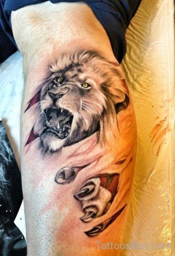 Lion Tattoo 