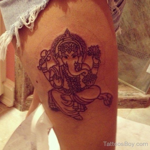 Lord Ganesha Tattoo
