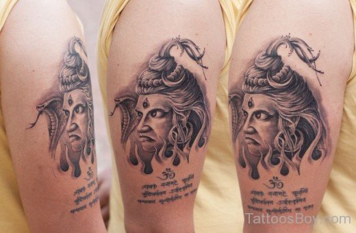 Lord Shiva Tattoo 4-TB147