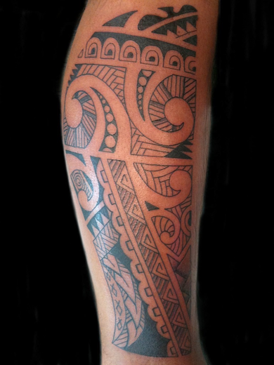 Maori Tribal Tattoo