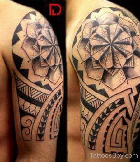 Maori Tribal Tattoo Design